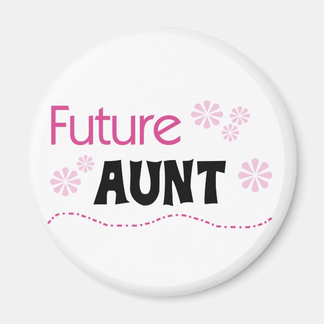Aimant Futurs T-shirts et cadeaux (Devant)