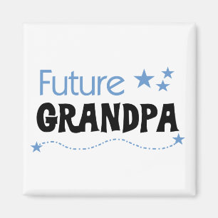 Aimant Futurs tee-shirts et cadeaux grand-pa
