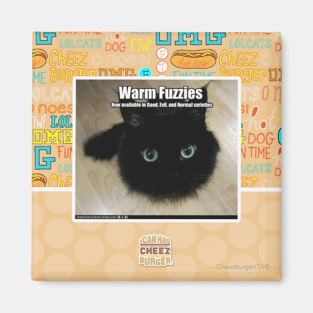 Aimant Fuzzés chauds (Devant)