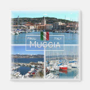 Aimant FVG028 MUGGIA - Mosaic - Italy - Fridge