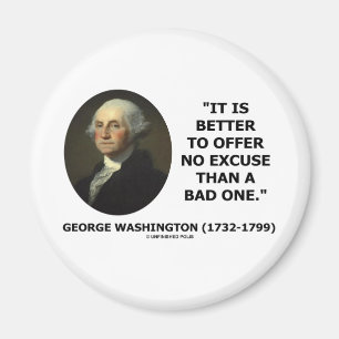 Aimant G. une meilleure offre de Washington aucune excuse