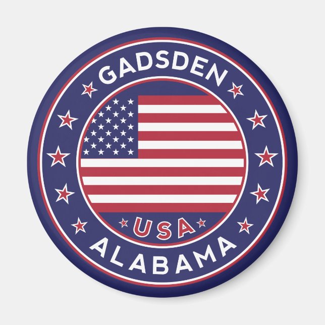Aimant Gadsden, Alabama (Devant)