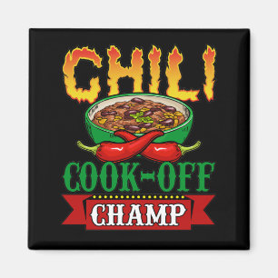 Aimant Gagnant de la compétition Chili Cook Off Champ
