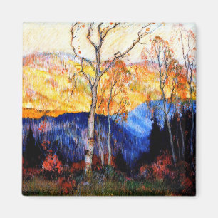 Aimant Gagnon - Automne doré, Laurentides