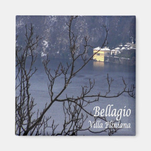 Aimant GAL011 BELLAGIO, Lac de Côme, Italie, Frigo