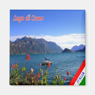 Aimant GAL061 LAC COMO, Vue, Italie, Réfrigérateur