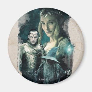 Aimant Galadriel, ELROND™, et graphique de Gandalf