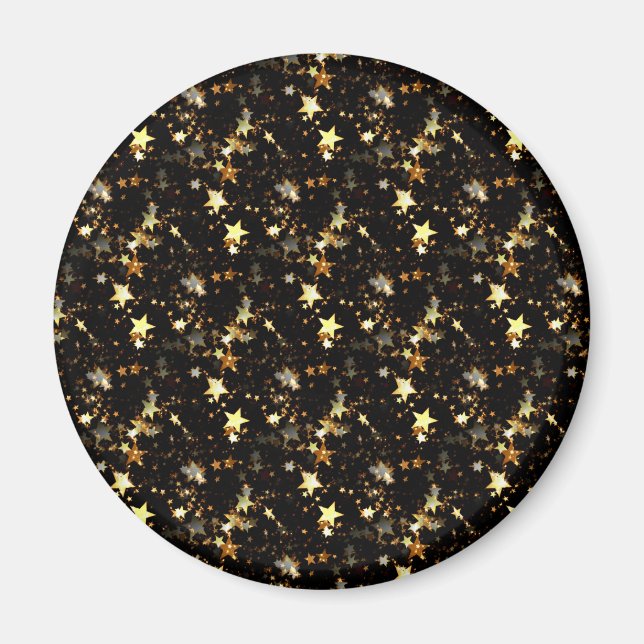 Aimant galaxie d'or (Devant)