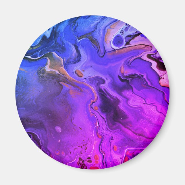 Aimant Galaxie liquide 3 (Devant)