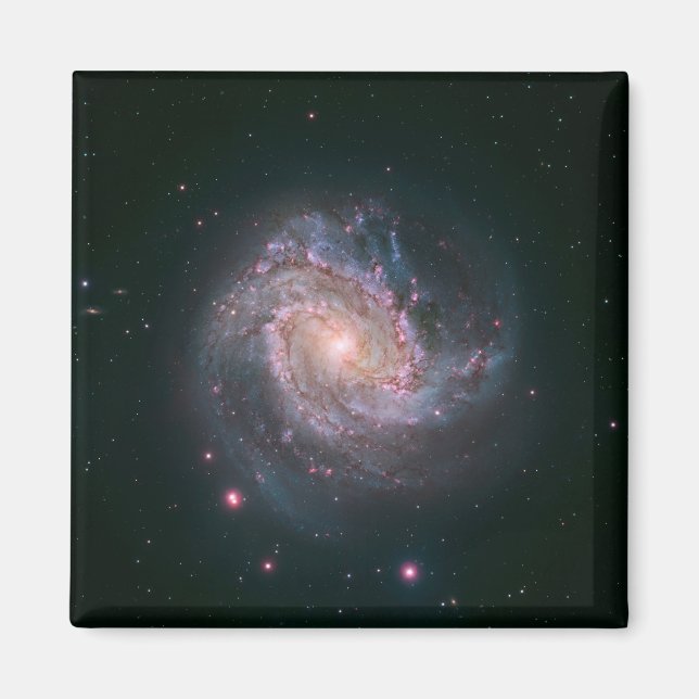 Aimant Galaxie spirale M83 (NASA) (Devant)