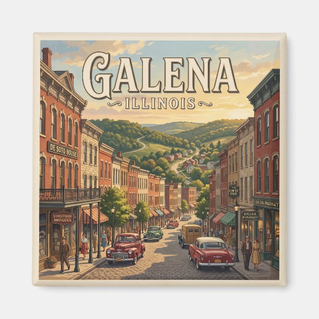 Aimant Galena Illinois (Devant)