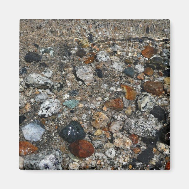 Aimant Galets de granit dans le lac Tenaya à Yosemite (Devant)