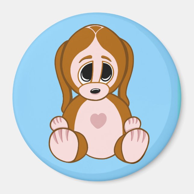 Aimant Galets du chiot (Devant)