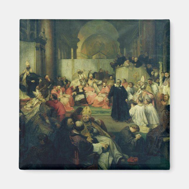 Aimant Galilée devant le Conseil, 1861 (Devant)