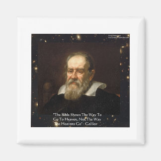 Aimant Galileo "Way To Heaven" Citation Cadeaux Tee - shi