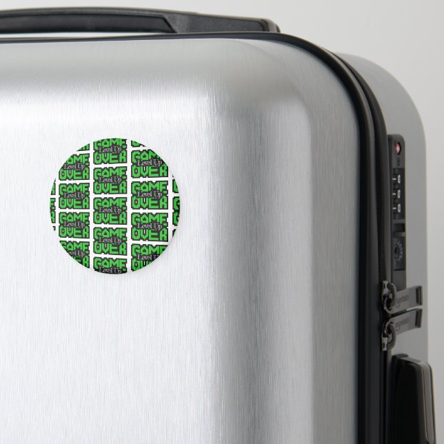Aimant Game Over, Level Up : Aventure rétro en pixels dan (In Situ (Bagages))