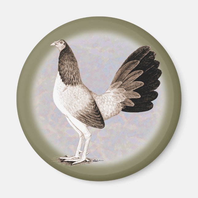 Aimant Gamecock:  Hennie (Devant)