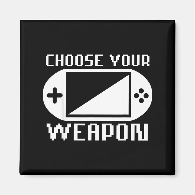 Aimant Gamer , Boys Men Women Video Gaming Is My Therapy  (Devant)