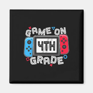 Aimant Gamer Ck À L'école Drôle De Jeu Sur 4e Classe Enfa
