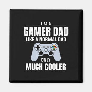 Aimant Gamer Papa Comme Un Papa Normal - Video Game Père