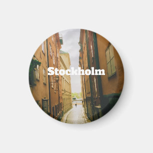 Aimant Gamla Stan, Stockholm Souvenir, Rétro Européen