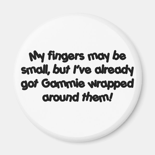 Aimant Gammie&apos ; s Enveloppé ! (Devant)