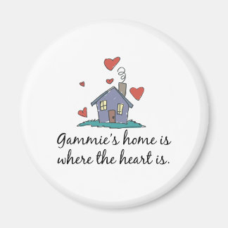 Aimant Gammie&apos ; s La maison est là où le coeur est