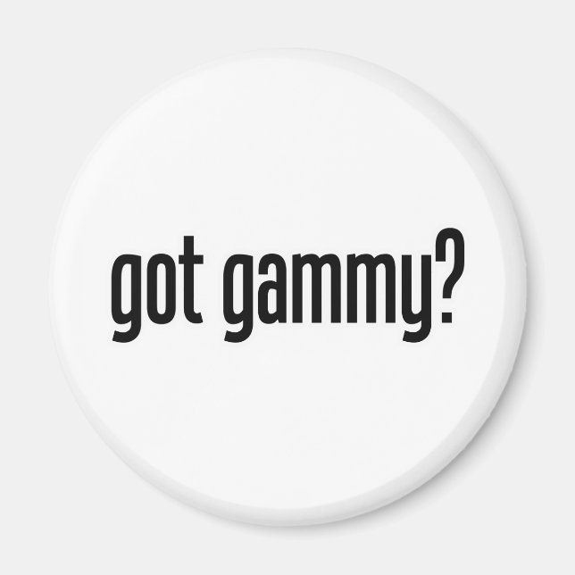 Aimant gammy (Devant)