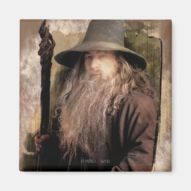 Aimant Gandalf Avec Personnel (Devant)
