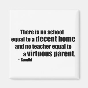Aimant Gandhi Homeschool