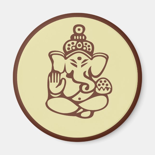 Aimant Ganesha Cadeau (Devant)