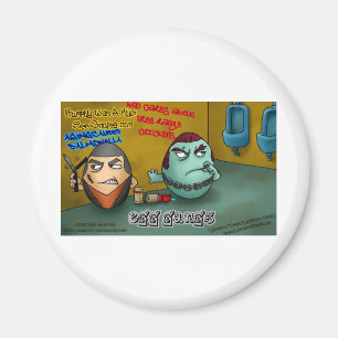 Aimant Gangs d'oeufs pourris Drôle Tee - shirt Mugs Carte
