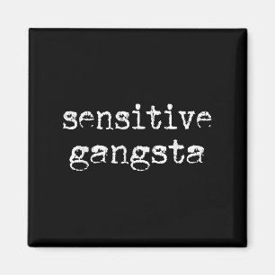 Aimant Gangsta sensible, Citation Meme, Dire drôle d'amou