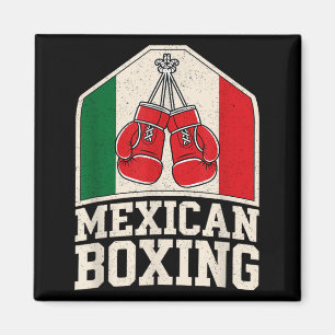 Aimant Gants de boxe mexicains combattant Los Guantes De 