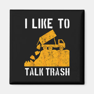 Aimant Garbage Truck Recycle Trash Collecteur Terre
