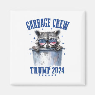 Aimant Garbyge Crew Trump 2024 Président 47 Trump 2024 Me