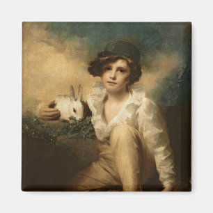 Aimant Garçon et lapin, c.1814