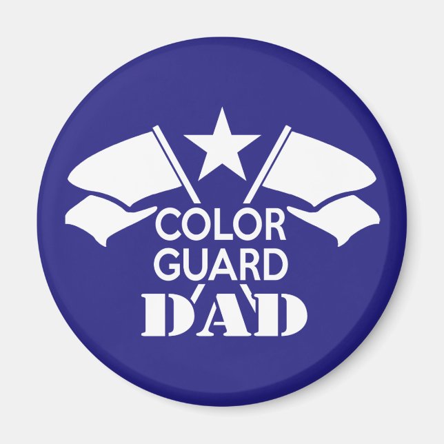 Aimant Garde couleur papa (Devant)