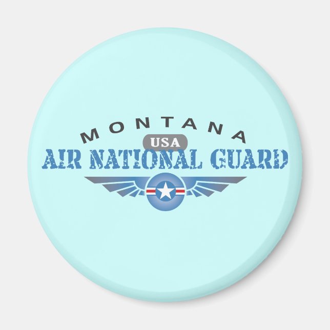 Aimant Garde nationale aérienne du Montana (Devant)