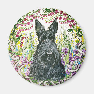 Aimant Garden Scottie