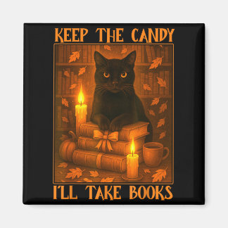 Aimant Garder Les Bonbons Je Prendrai Des Livres Chat Noi