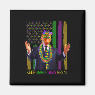 Aimant Garder Mardi Gras Grand Amusant Trump Mardi Gras 2