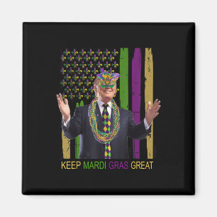 Aimant Garder Mardi Gras Grand Amusant Trump Mardi Gras 2