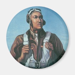 Aimant Gardez-nous en vol ~ Tuskeege Airman