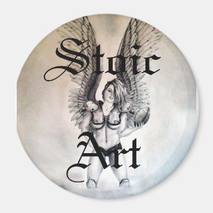 Aimant Gardien 1, stoïque, art