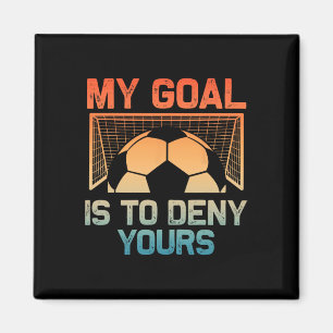 Aimant Gardien de but de football Art pour hommes femmes