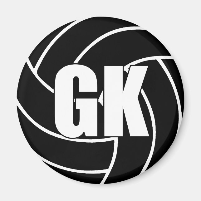 Aimant Gardien des objectifs de netball (Devant)