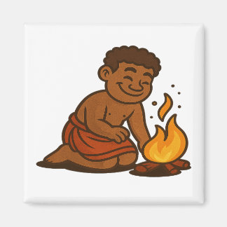 Aimant Gardien du feu Dumi
