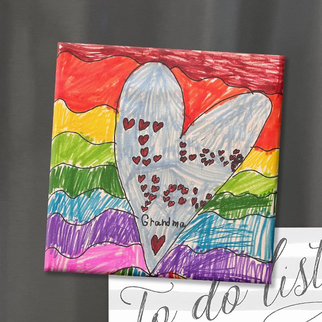 Aimant Gardiens d'art personnalisés pour enfants (Créateur téléchargé)