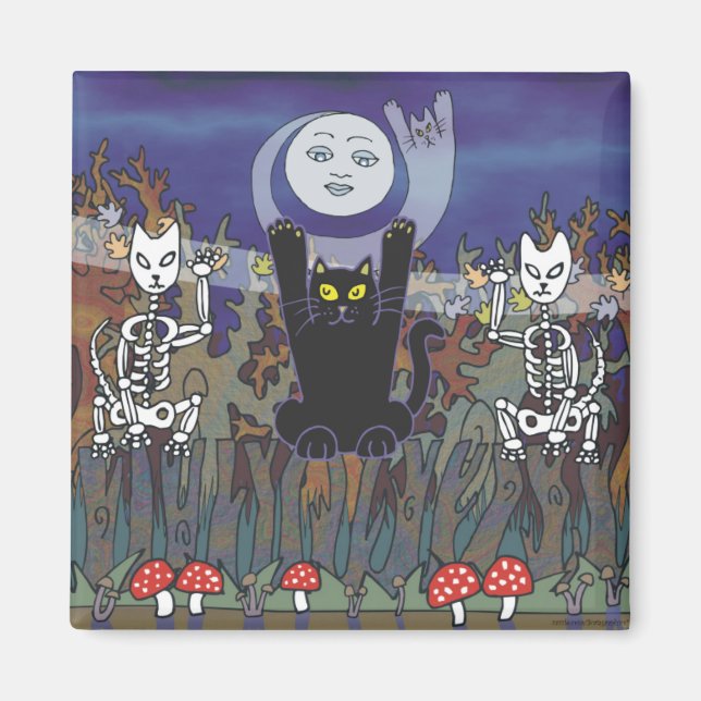 Aimant Gardiens d'une forêt hantée (Devant)